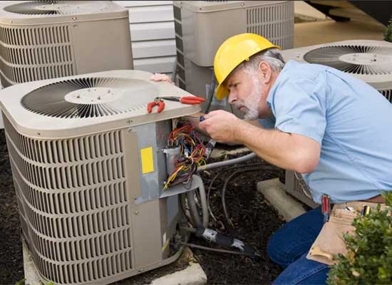 Annual HVAC checkup service